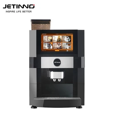 Komerciāls espresso kafijas automāts ar skārienekrānu