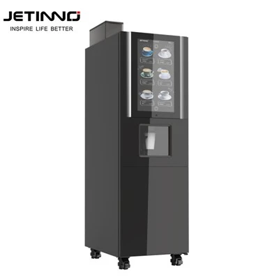 Espresso Capuccino Automcatic kafijas tirdzniecības automāts ar pieskārienu 21,5 collu